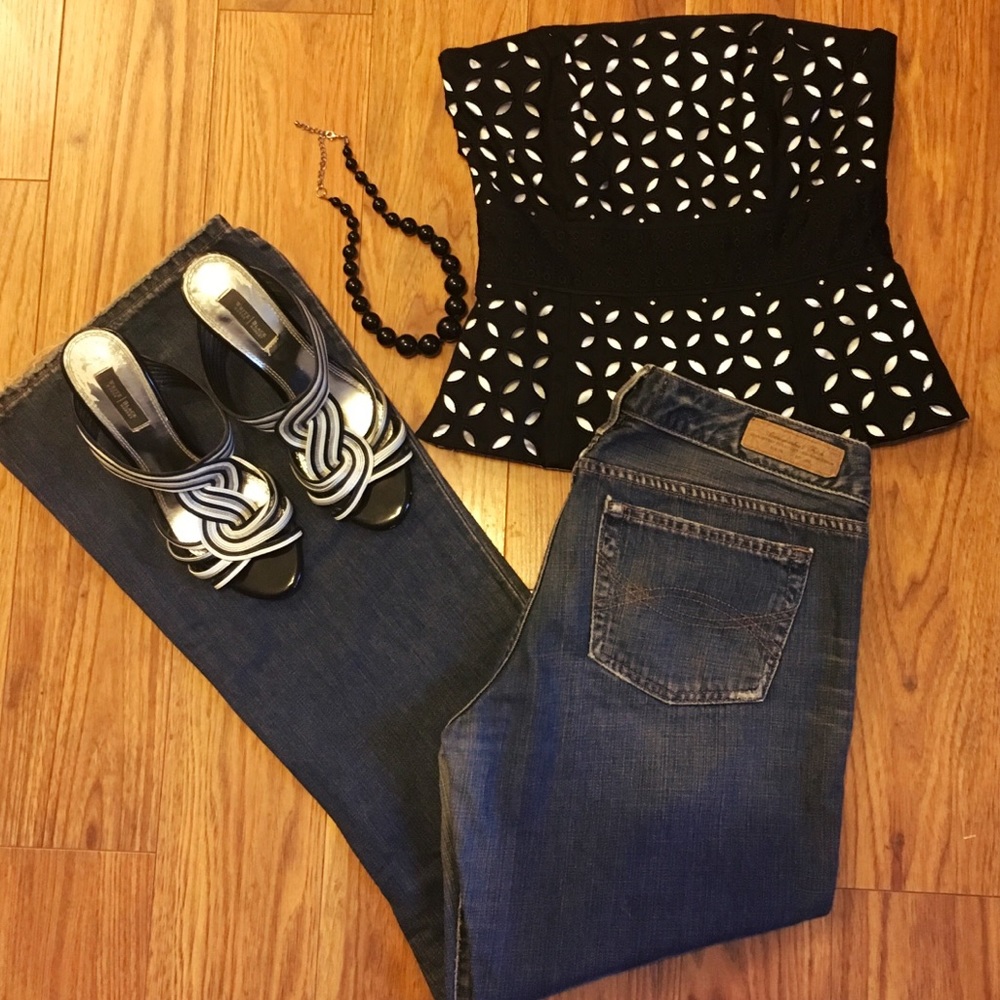 Abercrombie and Fitch Boot Cut Jeans